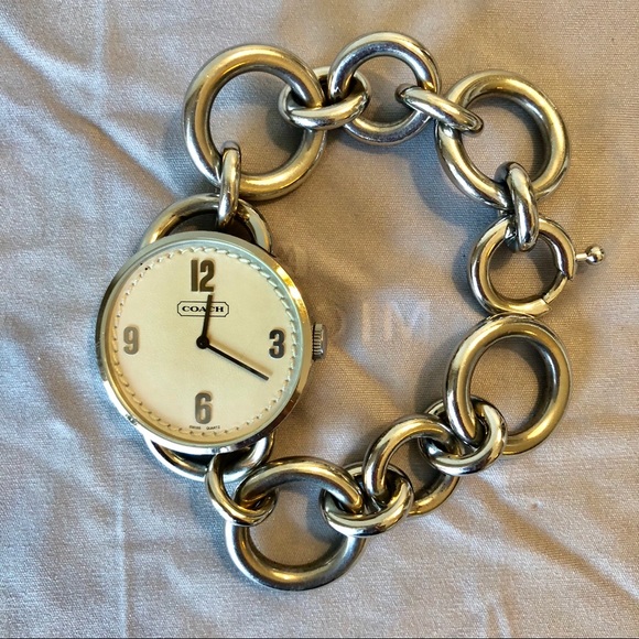 coach chain watch